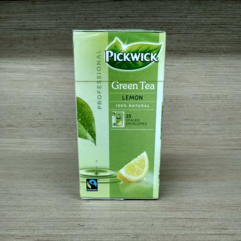 020505000007 PICKWICK GREEN LEMON ΤΕΑ 25τμχ. 2gr.