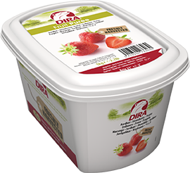 030401000010 DIRA ΚΑΤΕΨΥΓΜΕΝΟΣ ΠΟΥΡΕΣ STRAWBERRY 1kg